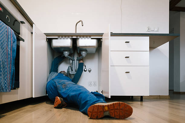 Professional Leak Detection technician working in Cedar Park, TX